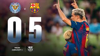 El FC Barcelona arrasa 0-5 a Daegu FC en su último partido de la gira asiática