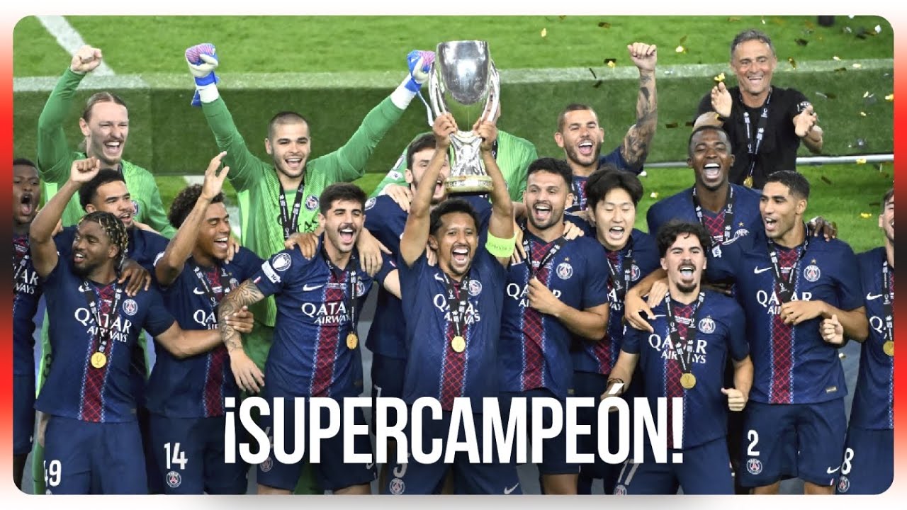 El PSG, increíble campeón de la Supercopa tras remontar un 0-2 y ganar en penaltis