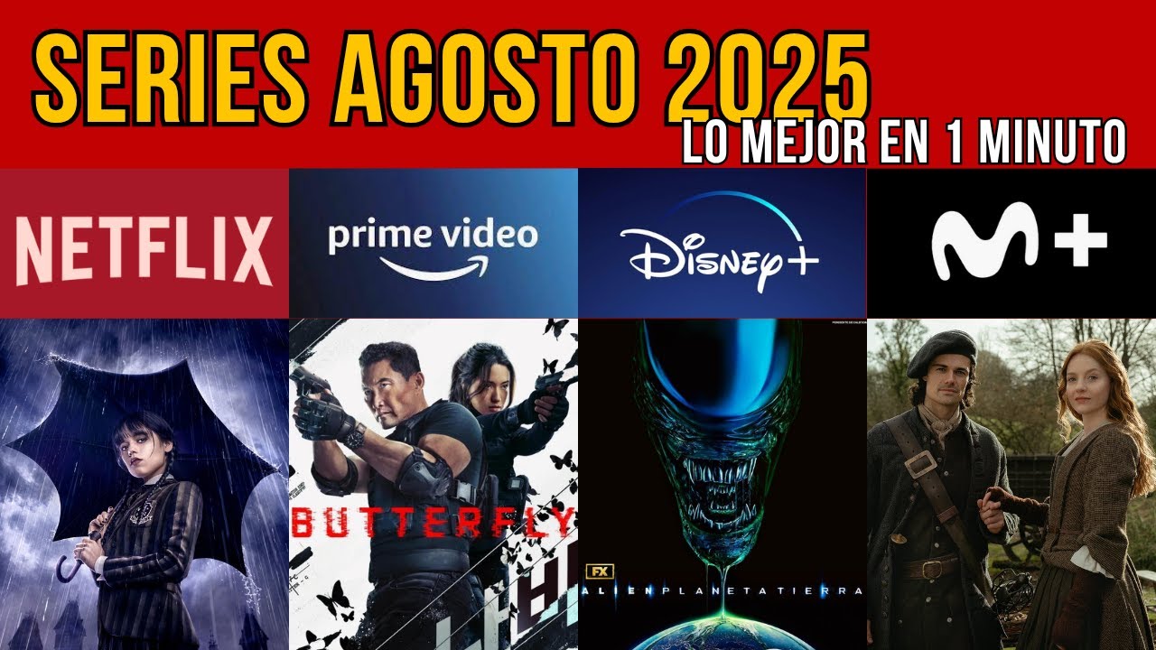 Estrenos de hoy (viernes 15 de agosto) y lo más visto del mes en streaming – España