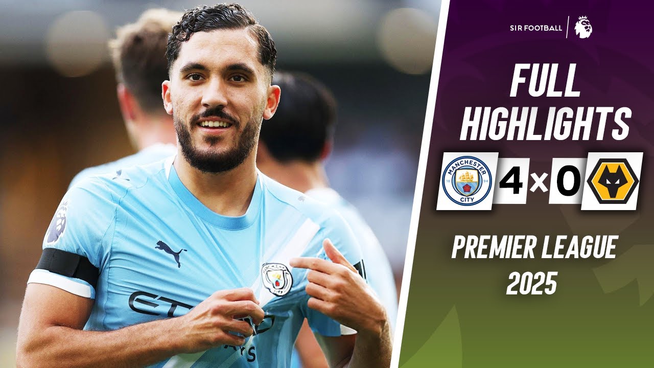 Wolves 0–4 Manchester City: resumen, resultado y goles del partido